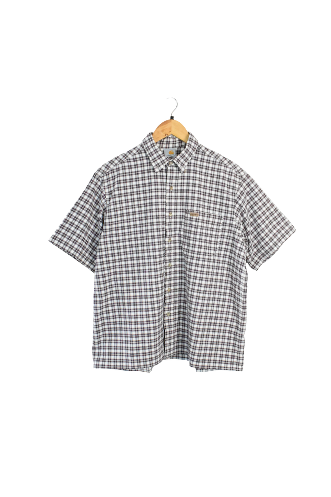 Vintage Cropped Carhartt Button Up Shirt