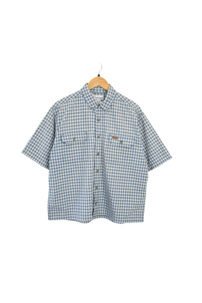 Vintage Cropped Carhartt Button Up Shirt 