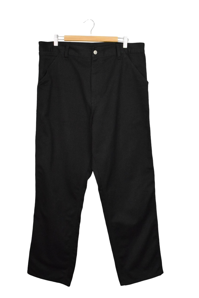 Y2K Black Carhartt Simple Pant