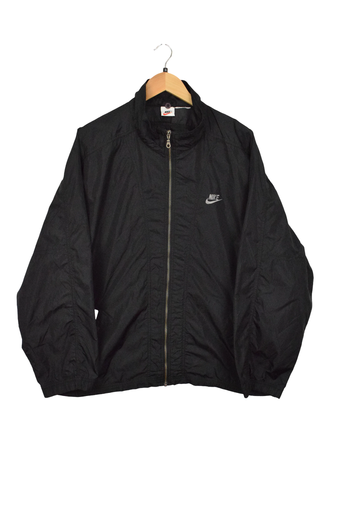 Vintage Black Nike Swoosh Spray Jacket