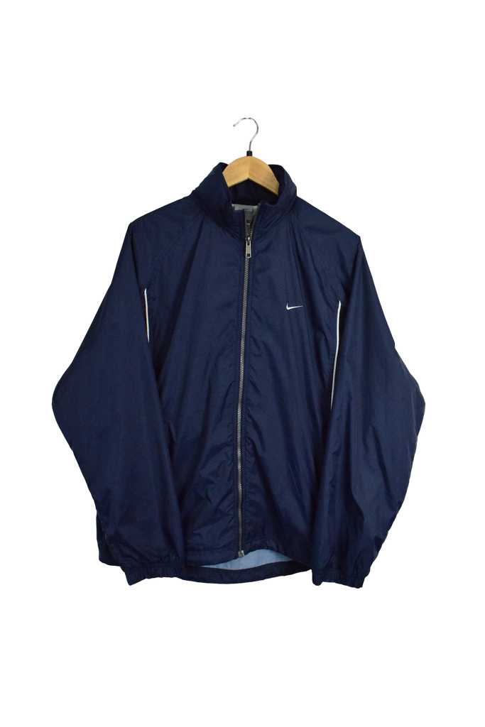 Vintage Navy Blue Nike Track Jacket