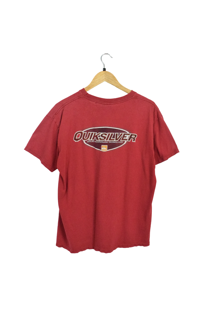 Y2K Red Quiksilver T-Shirt