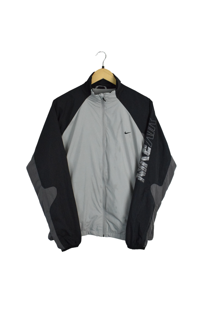Y2K Black/Grey Nike Air Track Jacket