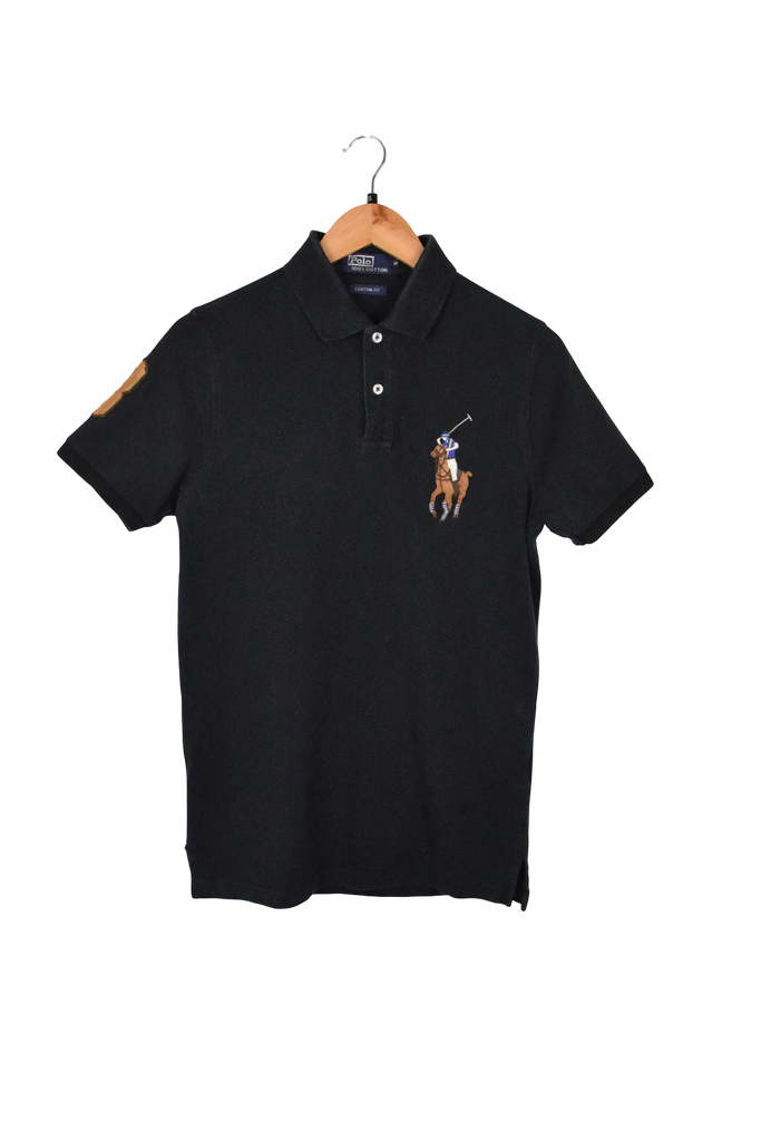 Vintage Black Ralph Lauren Polo Shirt