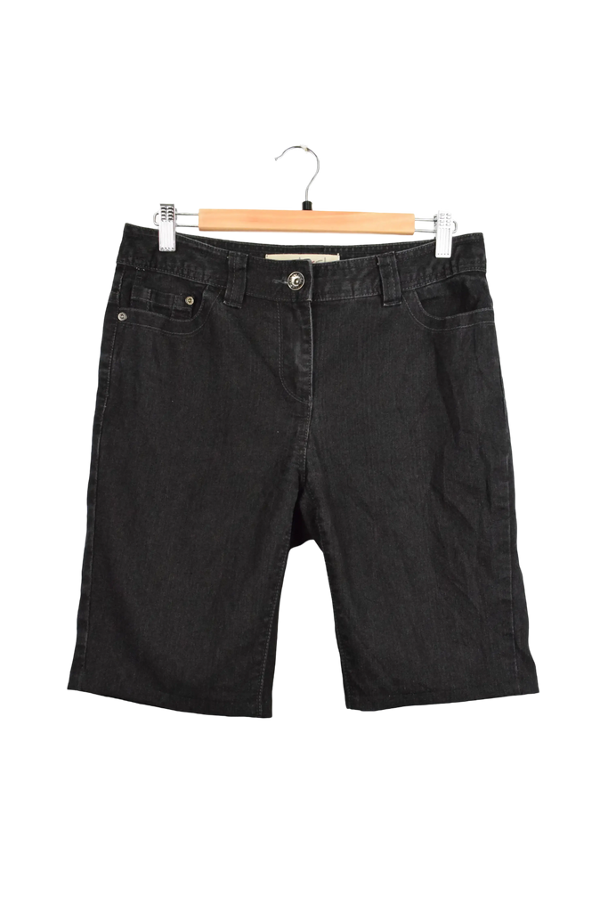 Y2K Black Denim Shorts Jorts