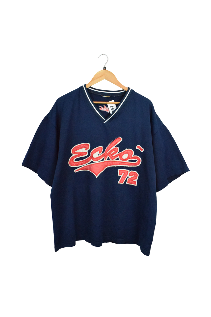 Vintage Navy Blue Ecko Jersey