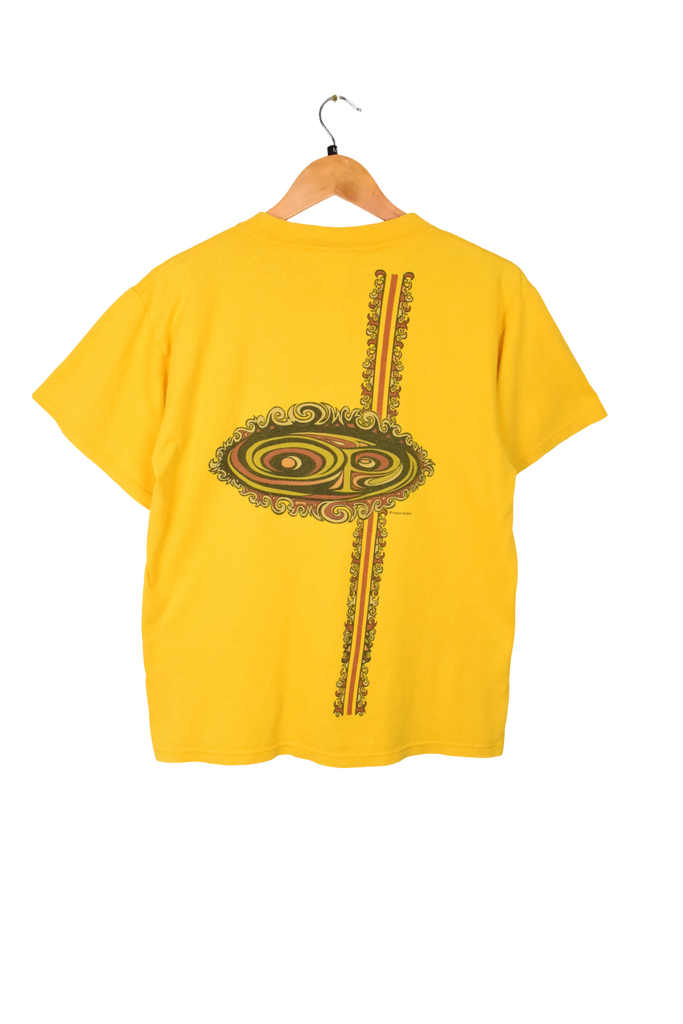 Vintage Ocean Pacific Yellow Graphic T-Shirt