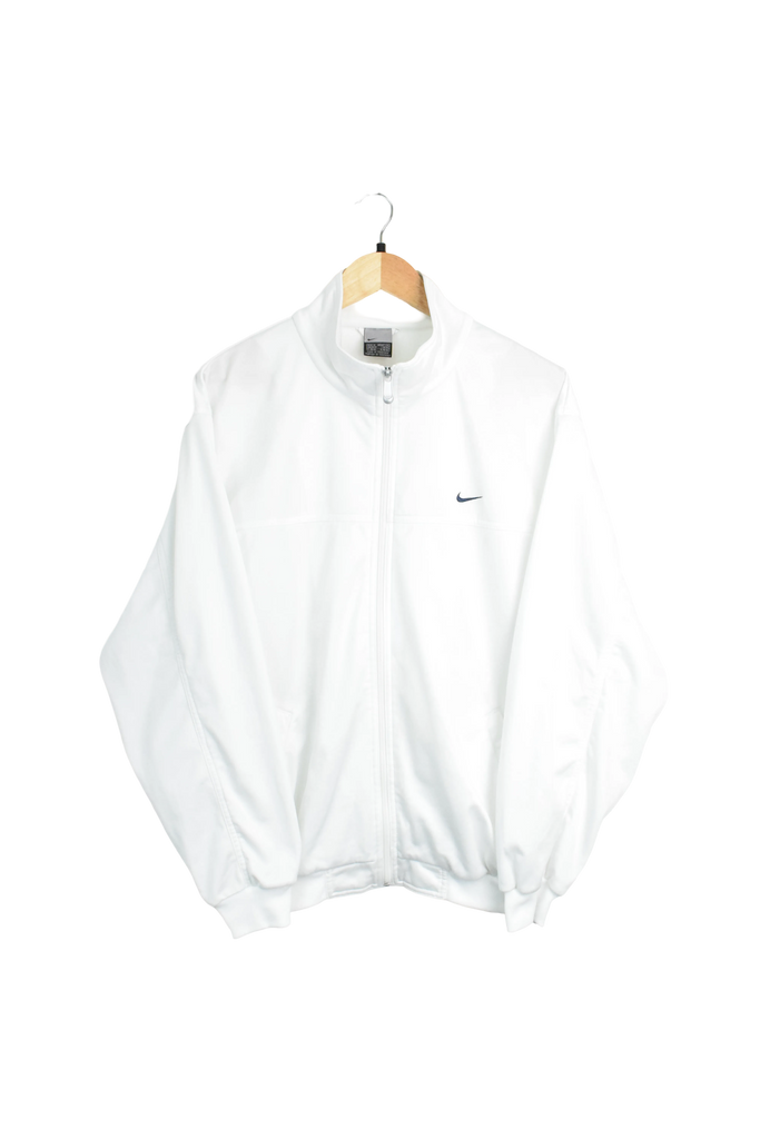 Y2K White Nike Track Jacket