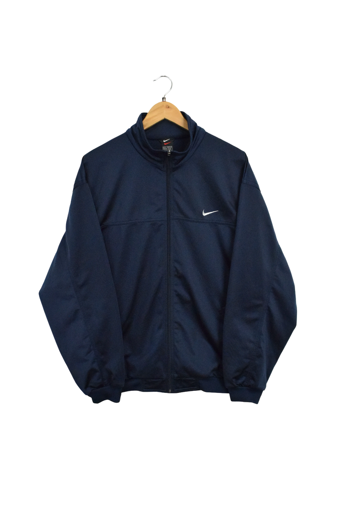 Vintage Navy Blue Nike Track Jacket 