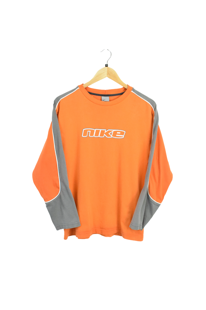 Vintage Orange Nike Long Sleeve