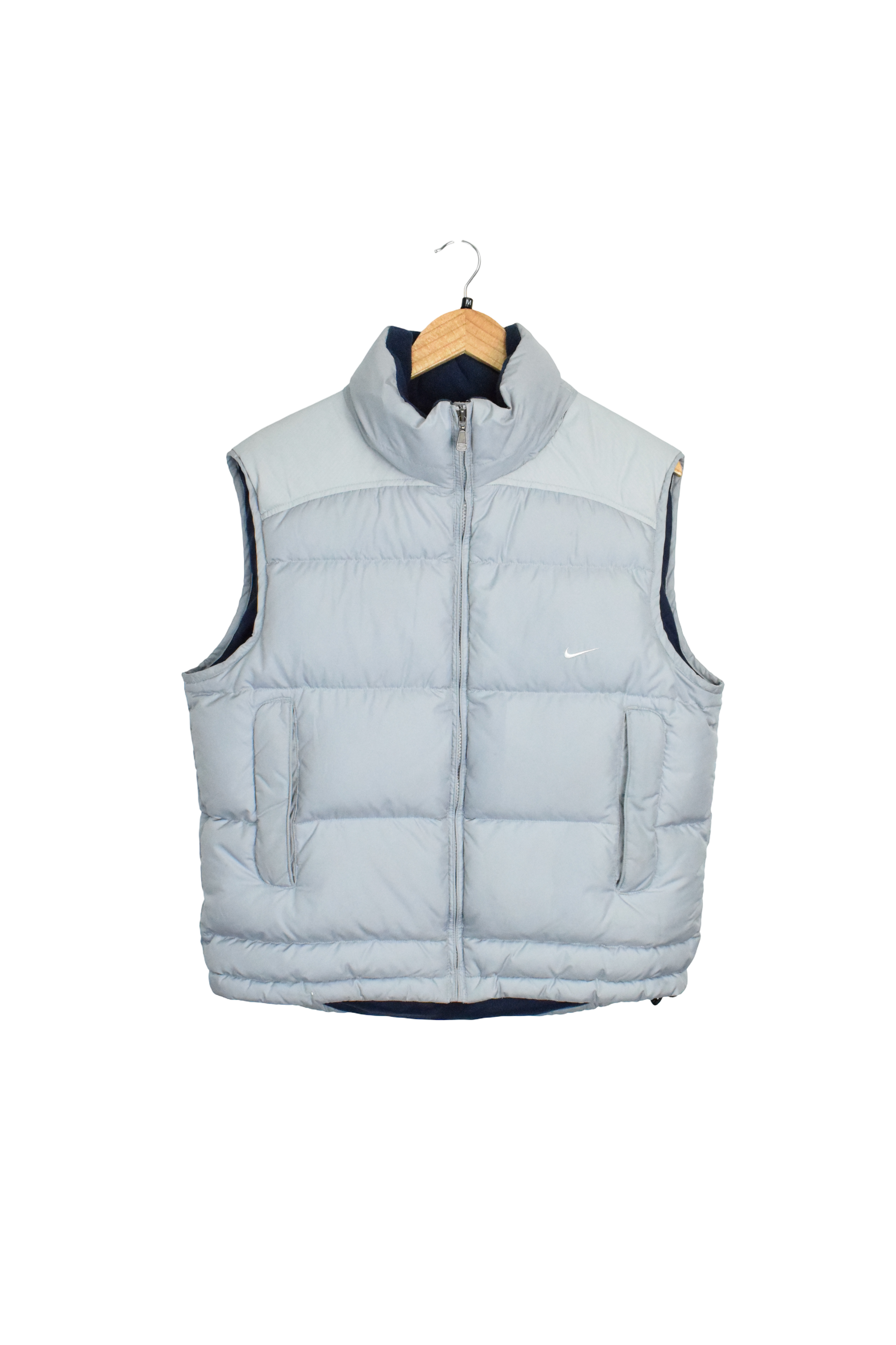 Y2K Grey Nike Puffer Vest (M) – The Vintage Collection Bendigo