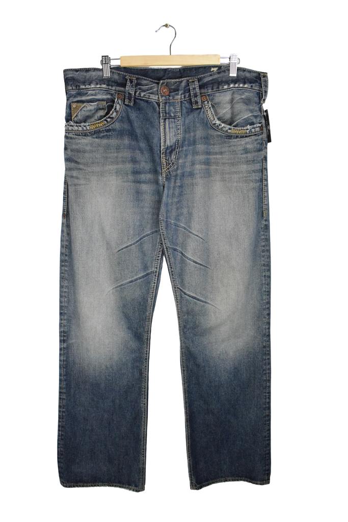 Y2K Baggy Washed Blue Denim Jeans