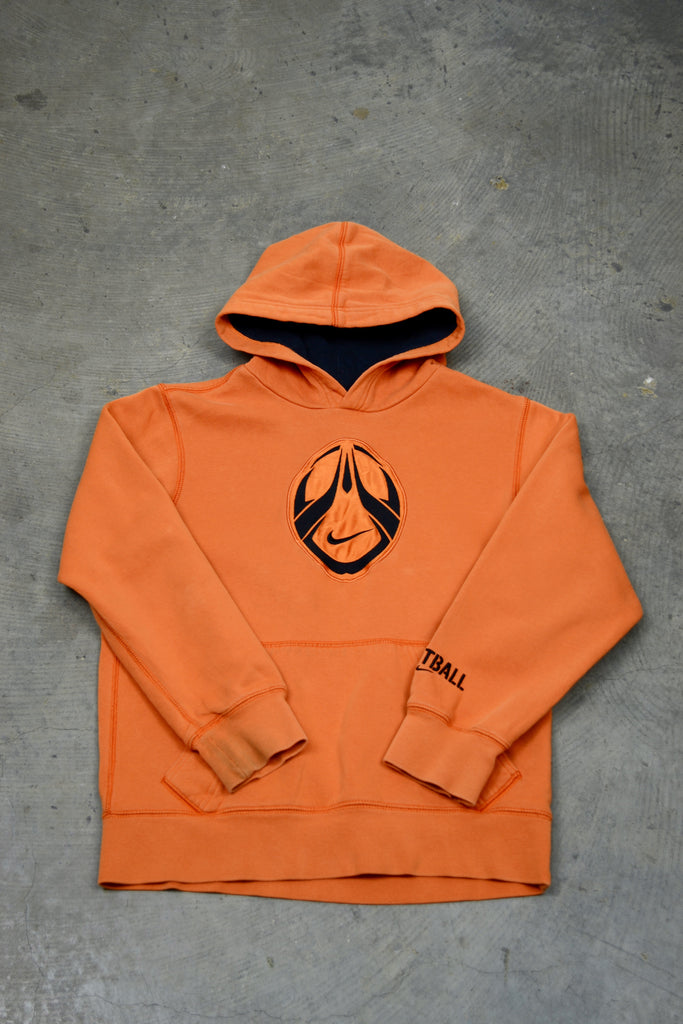 Y2K Nike Football Orange Hoodie