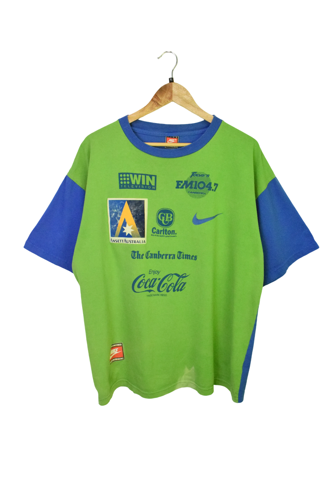 Vintage Green Nike Sponsor T-Shirt