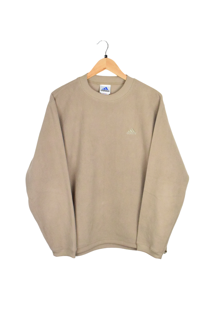 Vintage Brown Adidas Fleece Sweatshirt