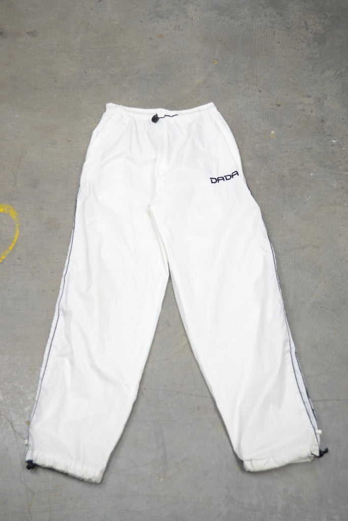 Vintage Dada White Track Pants