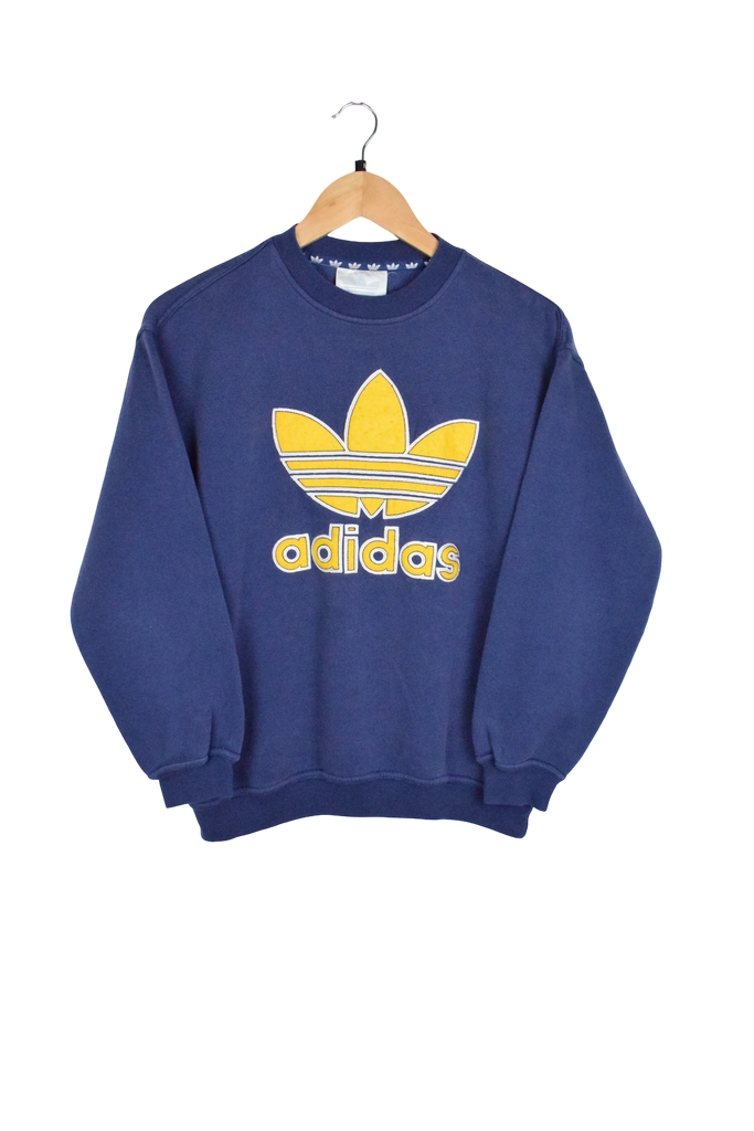 Vintage Navy Blue Adidas Sweatshirt