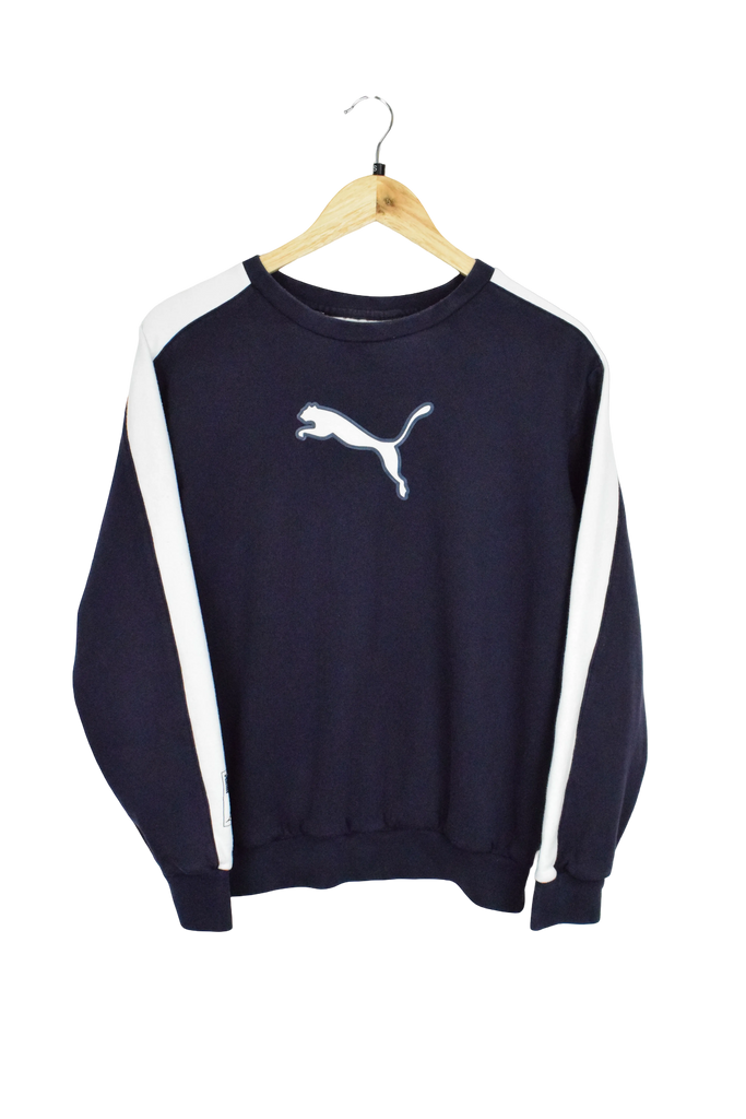 Vintage Navy Blue Puma Sweatshirt
