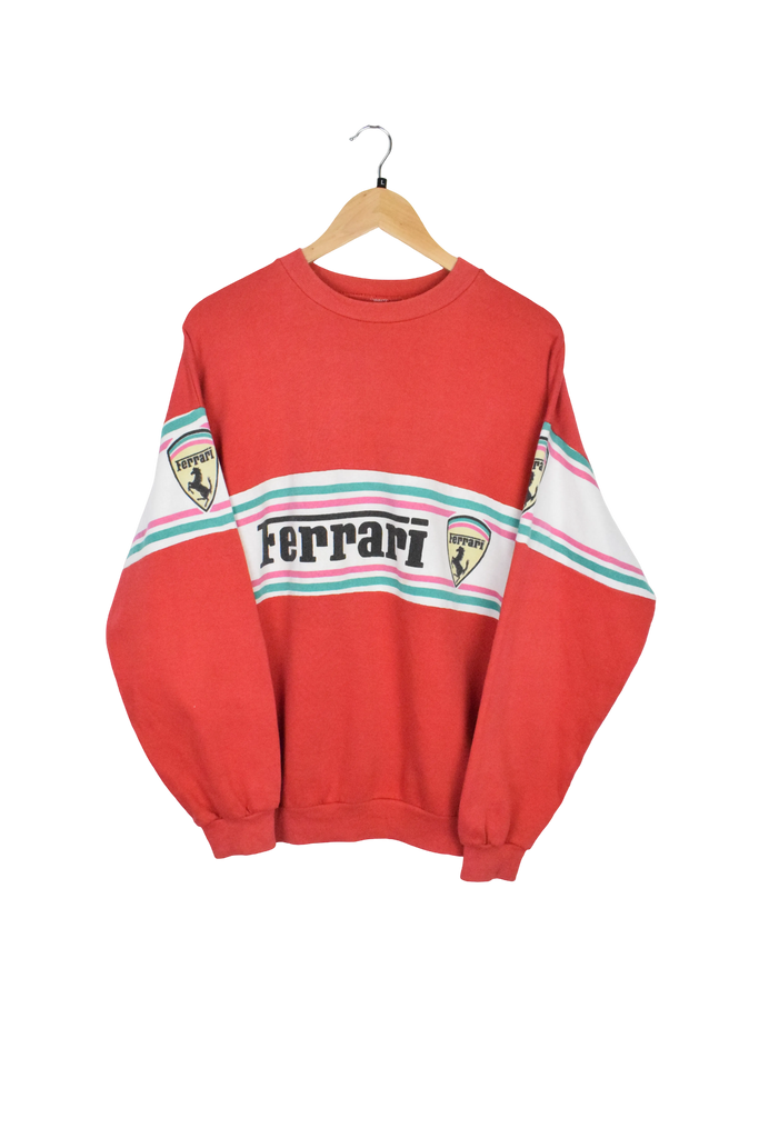 Vintage Red Ferrari Sweatshirt 