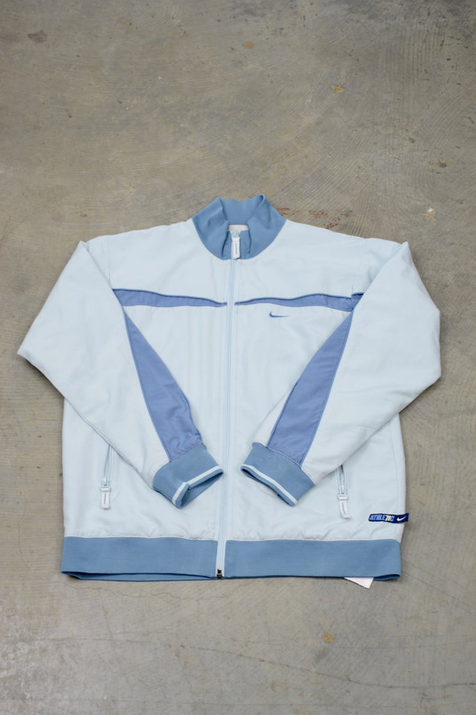 Vintage Baby Blue Nike Spray Jacket