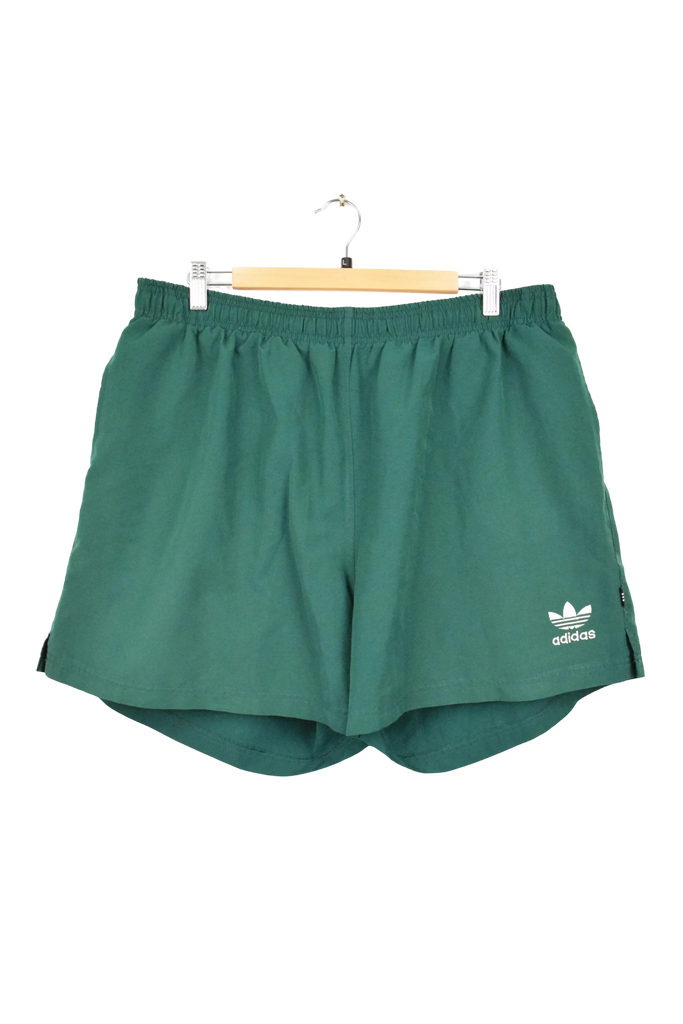 Vintage Adidas Green Trefoil Shorts