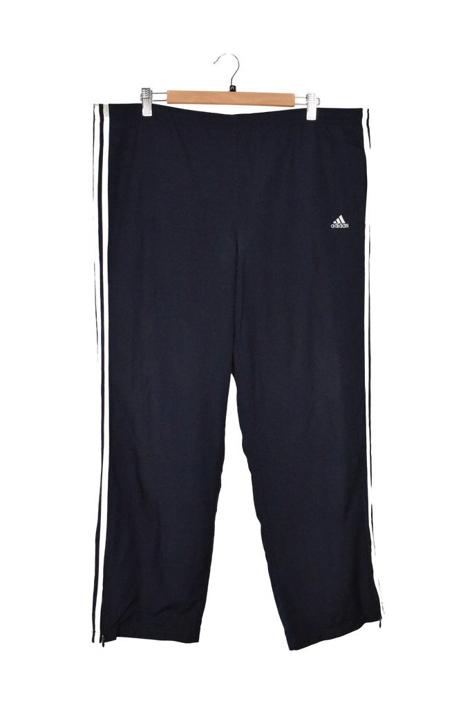 Y2K Womens Navy Stripped Adidas Track Pants