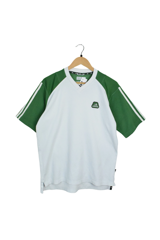Vintage White/Green Adidas T-Shirt 