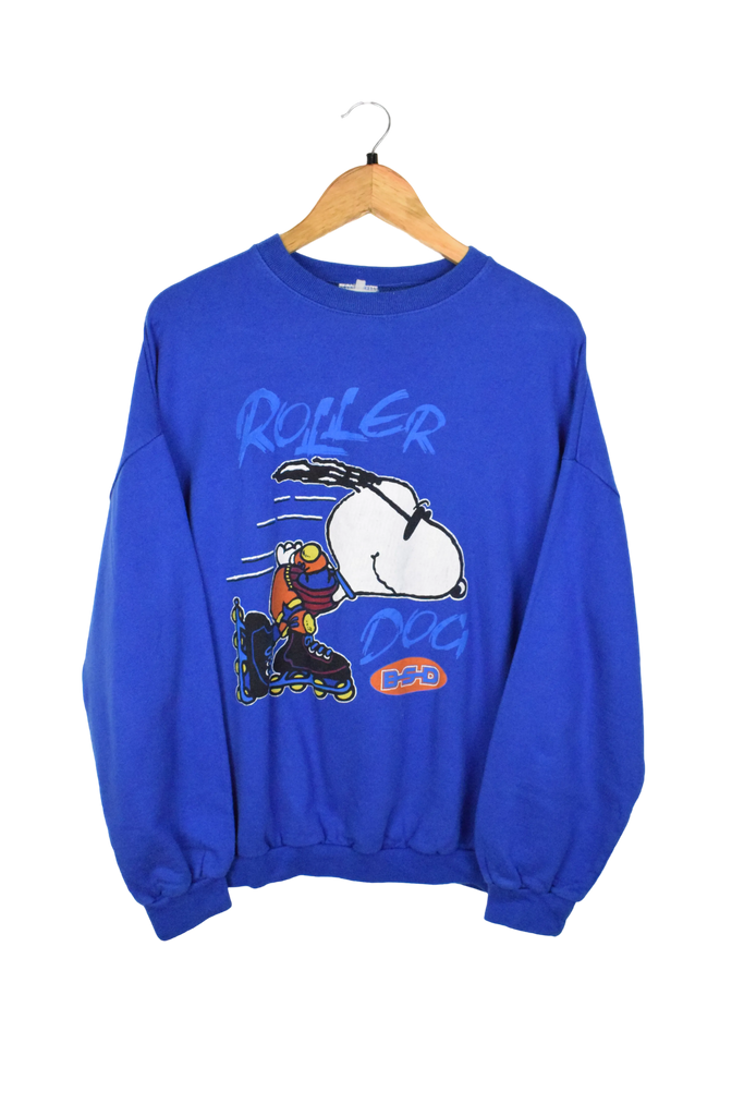 Vintage Snoopy Blue Sweatshirt 