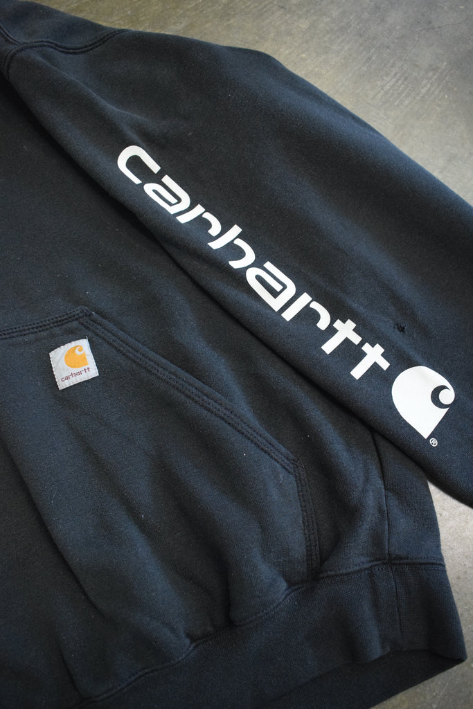 Y2K Carhartt Black Hoodie