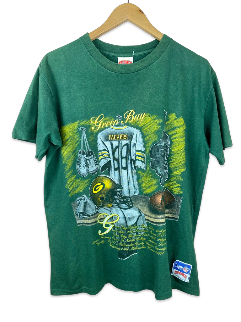Vintage Green Bay Packers Embroidered T-Shirt