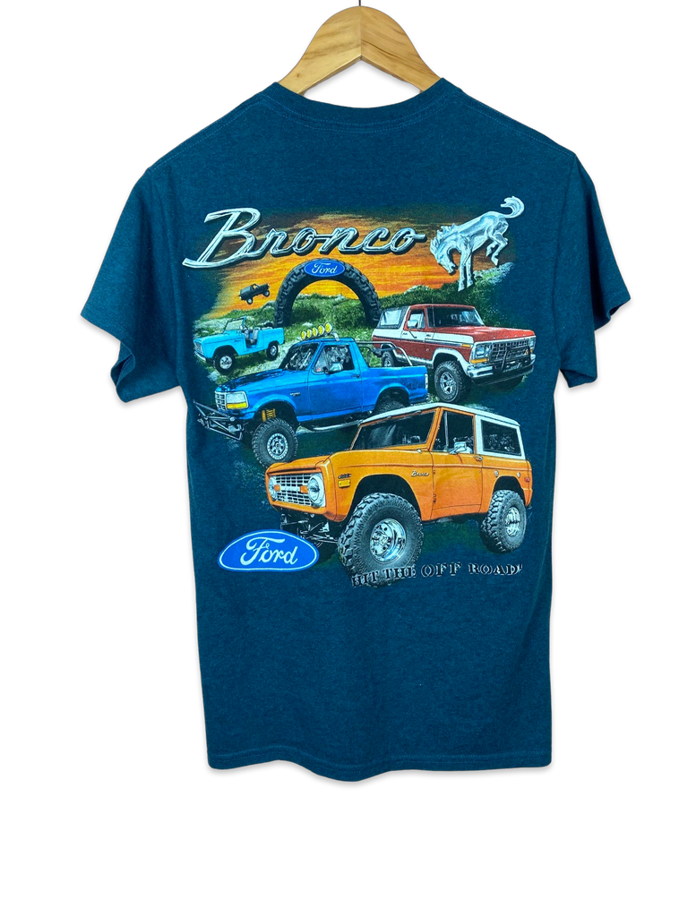 Vintage Ford Bronco Navy Blue T-Shirt