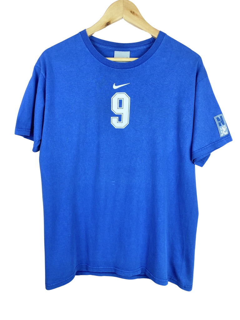 Y2K Nike Soccer Blue T-Shirt 