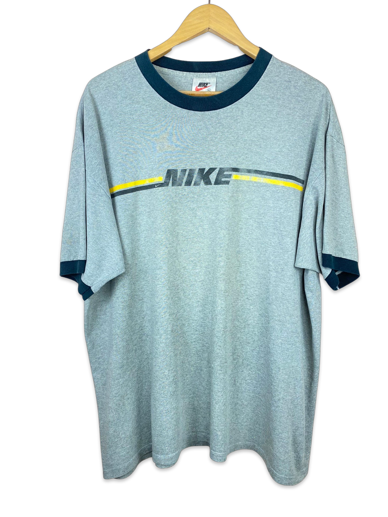 Vintage Nike Spellout Grey T-Shirt 