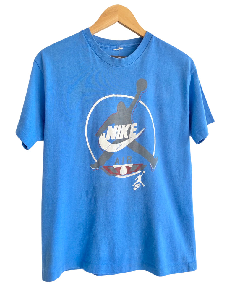 Vintage Nike Air Jordan Blue Single-Stitch T-Shirt