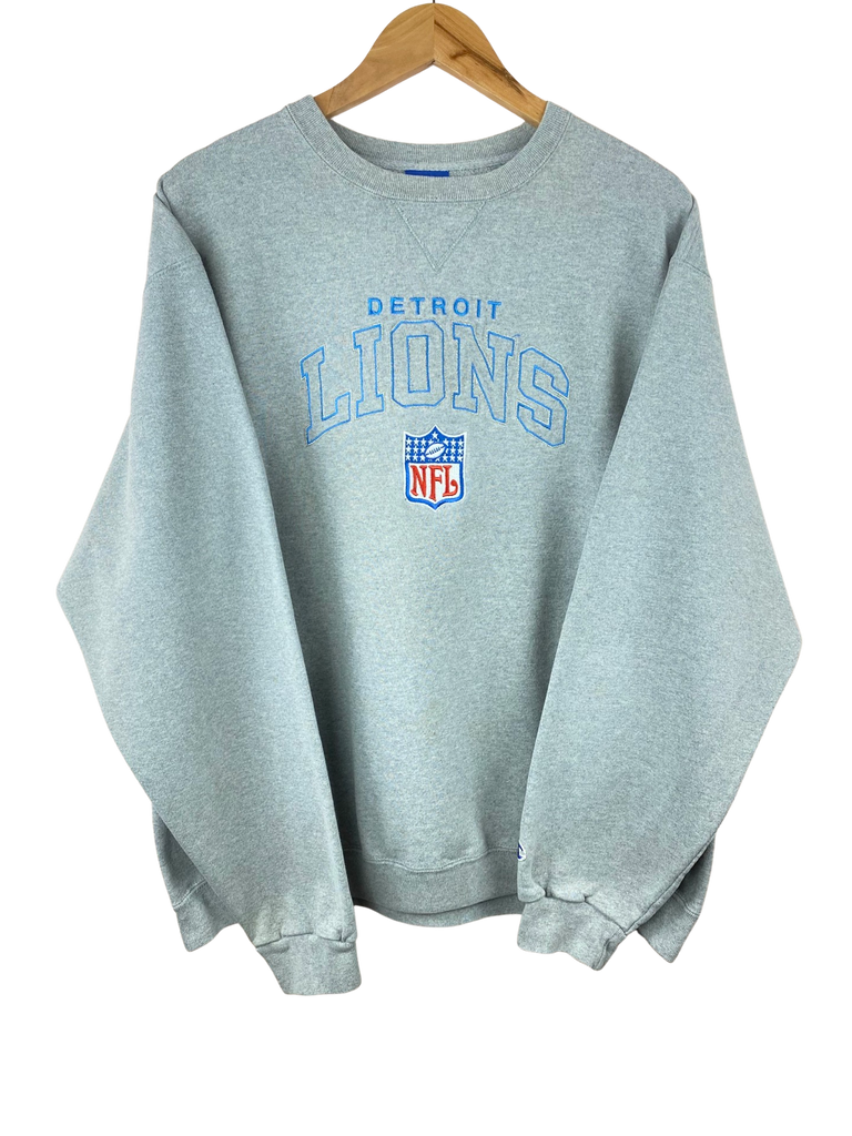 Vintage NFL Detroit Lions Crewneck Sweatshirt Sz XL