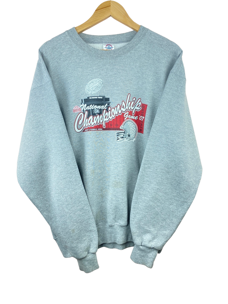 Vintage 1986 National Championship Grey Sweatshirt