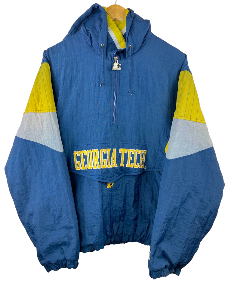Vintage 90’s Georgia Tech Navy Blue Starter Jacket
