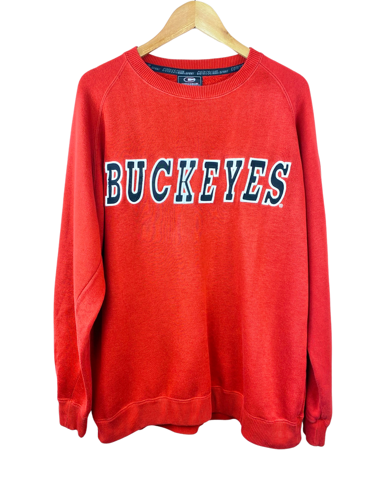 Vintage Buckeyes Red Sweatshirt