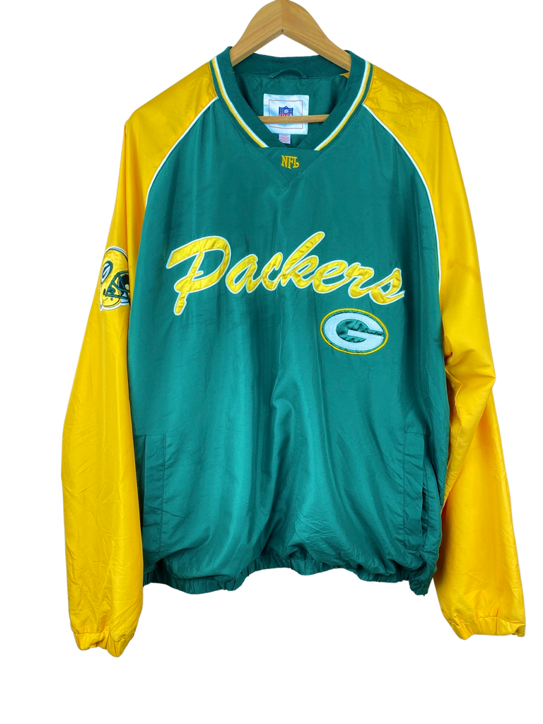 Y2K Green Bay Packers Pullover Jacket
