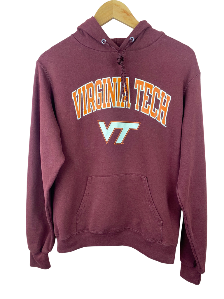 Y2K Virginia Tech Burgundy Hoodie 