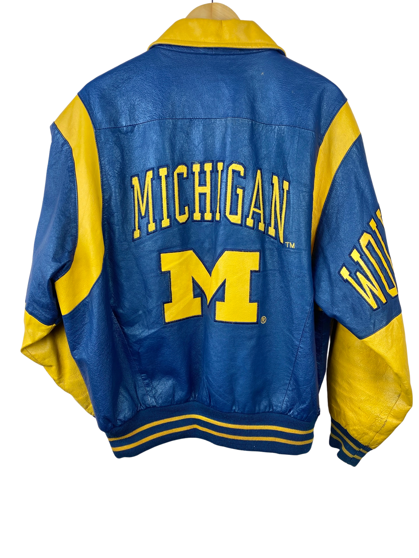 Michigan wolverines varsity sales jacket