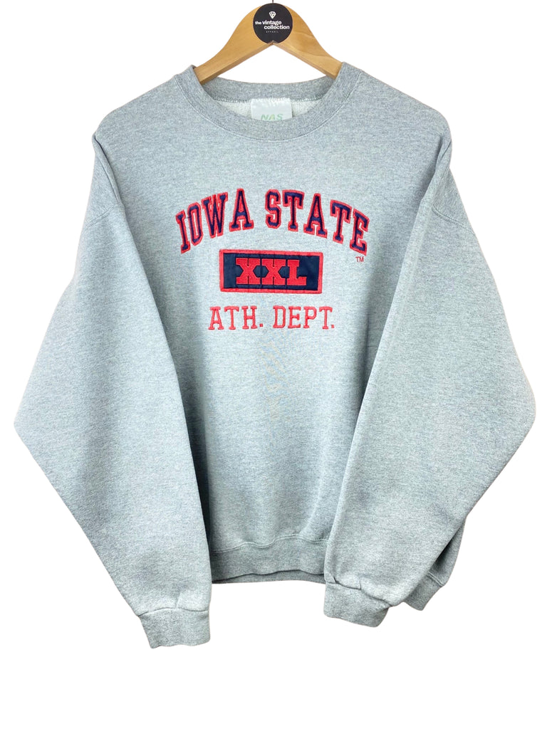 Vintage Iowa State Athletic Department Grey Sweatshirt