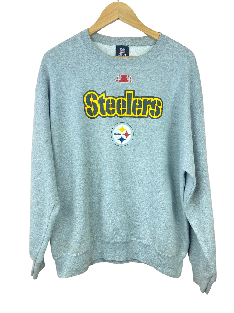 Vintage Steelers Grey Sweatshirt 