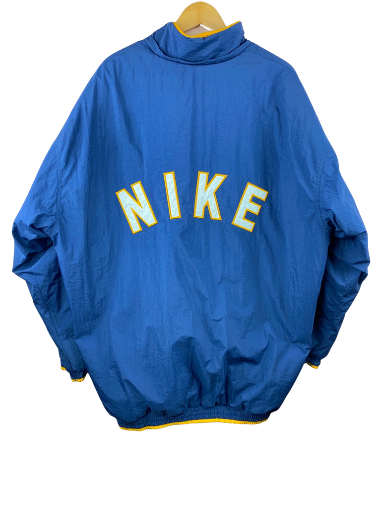 Vintage 90’s Nike Blue Spellout Jacket